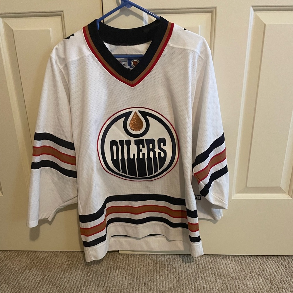 Vintage Edmonton Oilers CCM Jersey Small